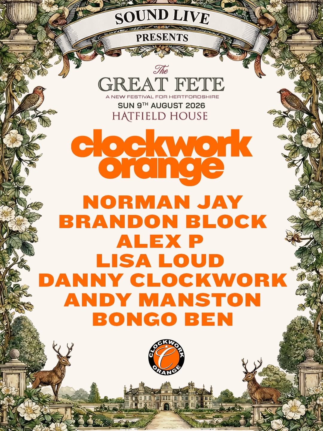 Clockwork Orange at The Great Fete