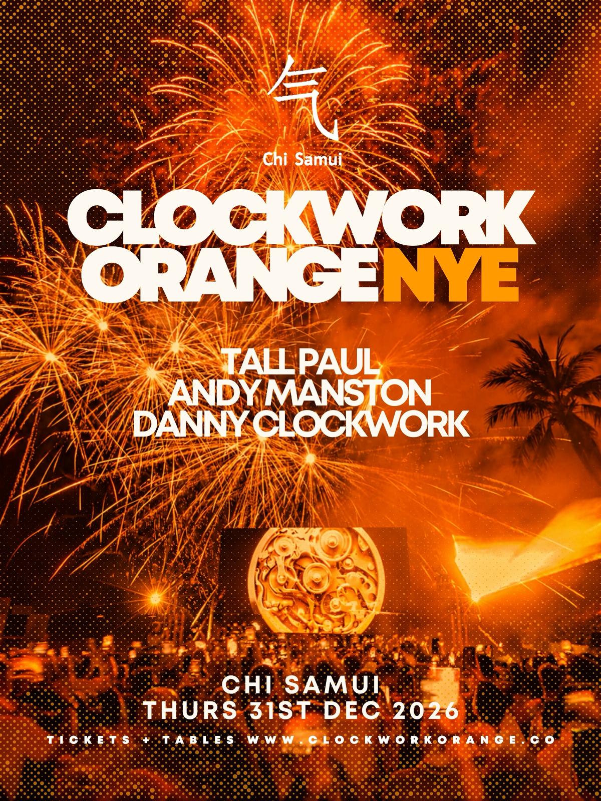 Clockwork Orange Thailand – NYE 2026